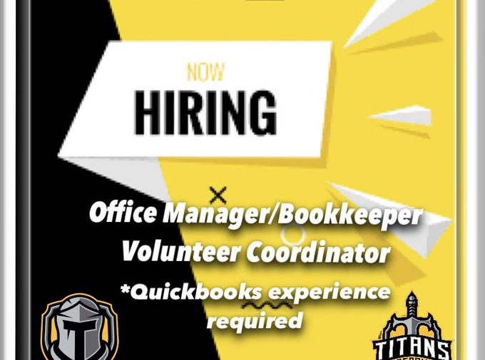 Now Hiring- Office Manager